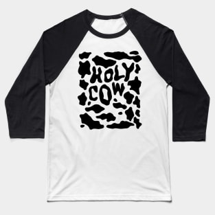 Holy Cow Print Baseball T-Shirt